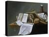 Vanitas Still-Life-Pietro da Cortona-Stretched Canvas