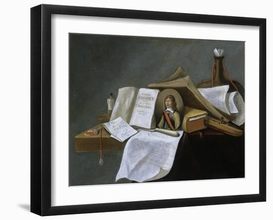 Vanitas Still-Life-Pietro da Cortona-Framed Giclee Print