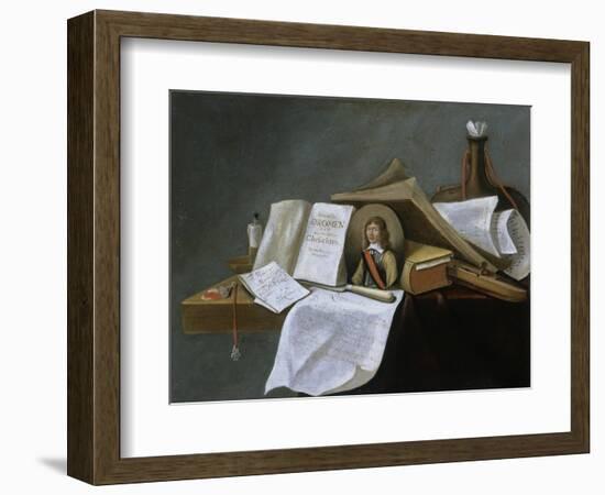 Vanitas Still-Life-Pietro da Cortona-Framed Giclee Print