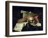 Vanitas Still Life-N.L. Peschier-Framed Art Print