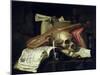 Vanitas Still Life-N.L. Peschier-Mounted Art Print