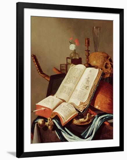 Vanitas Still Life-Edwaert Collier-Framed Giclee Print