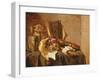 Vanitas Still Life-Jacques de Claeuw-Framed Giclee Print