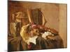 Vanitas Still Life-Jacques de Claeuw-Mounted Giclee Print