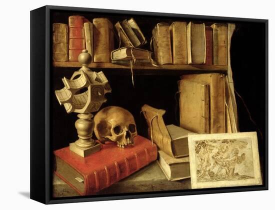 Vanitas with a Sundial, circa 1626-40-null-Framed Stretched Canvas