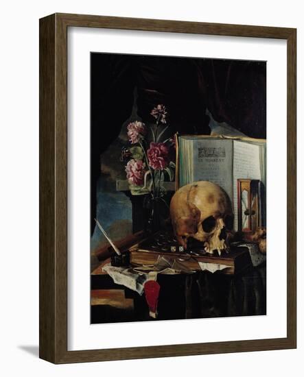 Vanitas-Simon Renard De Saint-andre-Framed Giclee Print