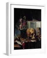 Vanitas-Simon Renard De Saint-andre-Framed Giclee Print