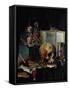 Vanitas-Simon Renard De Saint-andre-Framed Stretched Canvas