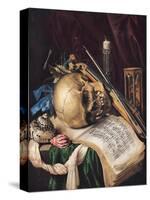 Vanitas-Simon Renard De Saint-andre-Stretched Canvas