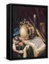 Vanitas-Simon Renard De Saint-andre-Framed Stretched Canvas