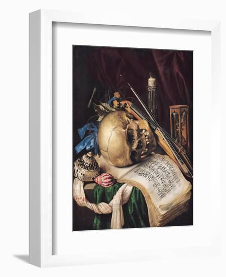 Vanitas-Simon Renard De Saint-andre-Framed Giclee Print