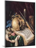 Vanitas-Simon Renard De Saint-andre-Mounted Giclee Print