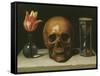 Vanitas-Philippe De Champaigne-Framed Stretched Canvas