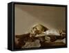 Vanitas-Jan Davidsz. de Heem-Framed Stretched Canvas