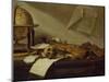 Vanite du Savoir - Vanity of knowledge-David Teniers the Younger-Mounted Giclee Print