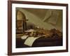 Vanite du Savoir - Vanity of knowledge-David Teniers the Younger-Framed Giclee Print