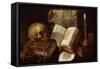 Vanité (Vanitas), 1641-Damien Lhomme-Framed Stretched Canvas