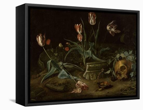 Vanité-Rachel Ruysch-Framed Stretched Canvas