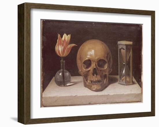 Vanité-Philippe De Champaigne-Framed Giclee Print