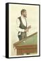 Vanity Fair Billiards-Spy-Framed Stretched Canvas