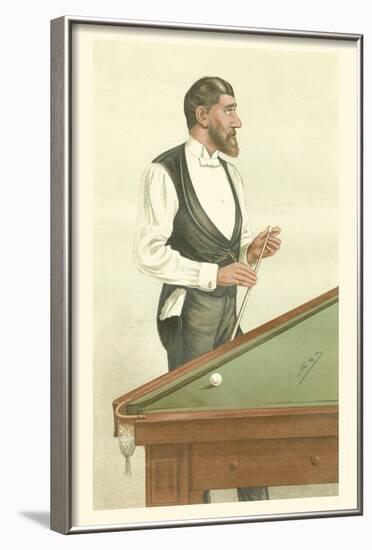 Vanity Fair Billiards-Spy-Framed Art Print