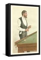 Vanity Fair Billiards-Spy-Framed Stretched Canvas