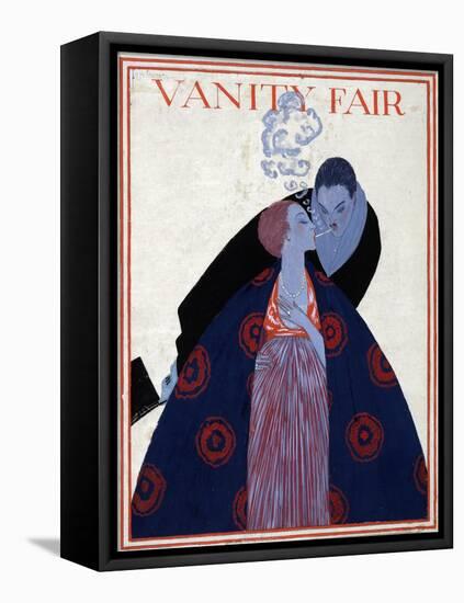 Vanity Fair Cover-Georges Lepape-Framed Stretched Canvas