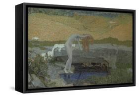 Vanity (La Vanit), 1897-Giovanni Segantini-Framed Stretched Canvas