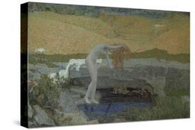 Vanity (La Vanit), 1897-Giovanni Segantini-Stretched Canvas