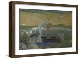 Vanity (La Vanit), 1897-Giovanni Segantini-Framed Premium Giclee Print