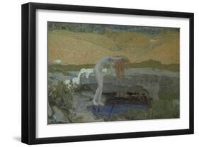 Vanity (La Vanit), 1897-Giovanni Segantini-Framed Premium Giclee Print