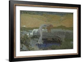 Vanity (La Vanit), 1897-Giovanni Segantini-Framed Giclee Print