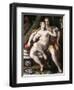 Vanity, Modesty and Death, 1569-Jan van der Straet-Framed Giclee Print