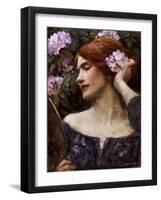 Vanity (Vanitas)-John William Waterhouse-Framed Premium Giclee Print