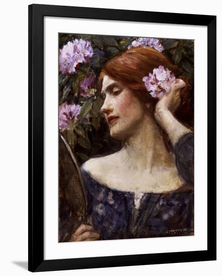 Vanity (Vanitas)-John William Waterhouse-Framed Giclee Print