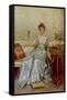 Vanity-Joseph Frederic Soulacroix-Framed Stretched Canvas