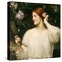 Vanity-John William Waterhouse-Stretched Canvas