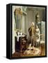 Vanity-Francois Brunery-Framed Stretched Canvas