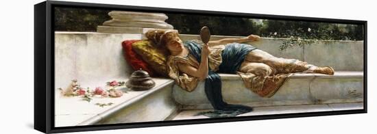 Vanity-Guglielmo Zocchi-Framed Stretched Canvas