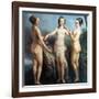 Vanloo: Three Graces-Carle Vanloo-Framed Giclee Print