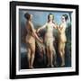 Vanloo: Three Graces-Carle Vanloo-Framed Giclee Print