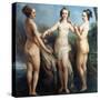 Vanloo: Three Graces-Carle Vanloo-Stretched Canvas