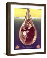 Vapex Colds Flu Medical Medicine, UK, 1940-null-Framed Giclee Print