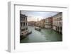 Vaporetto, Water Bus Along the Grand Canal, Venice, Italy-Darrell Gulin-Framed Photographic Print