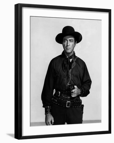 Vaquero Ride, Vaquero! by John Farrow with Robert Taylor, 1953 (b/w photo)-null-Framed Photo