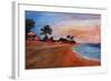 varadero, beach-Martina Bleichner-Framed Art Print