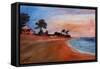 varadero, beach-Martina Bleichner-Framed Stretched Canvas