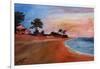 varadero, beach-Martina Bleichner-Framed Art Print