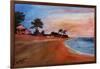 varadero, beach-Martina Bleichner-Framed Art Print