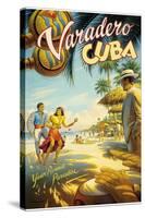 Varadero, Cuba-Kerne Erickson-Stretched Canvas
